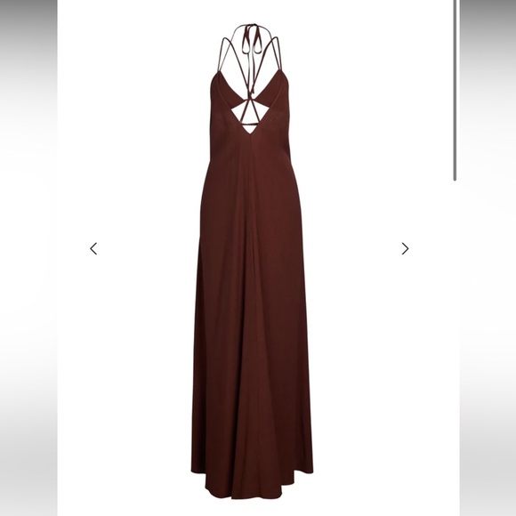 SER.O.YA Deesee Linen Maxi Dress Size Medium